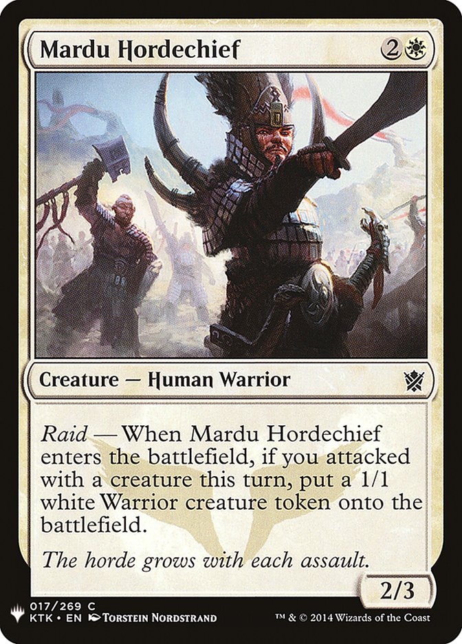 Mardu Hordechief [Mystery Booster] | Fandemonia Ltd