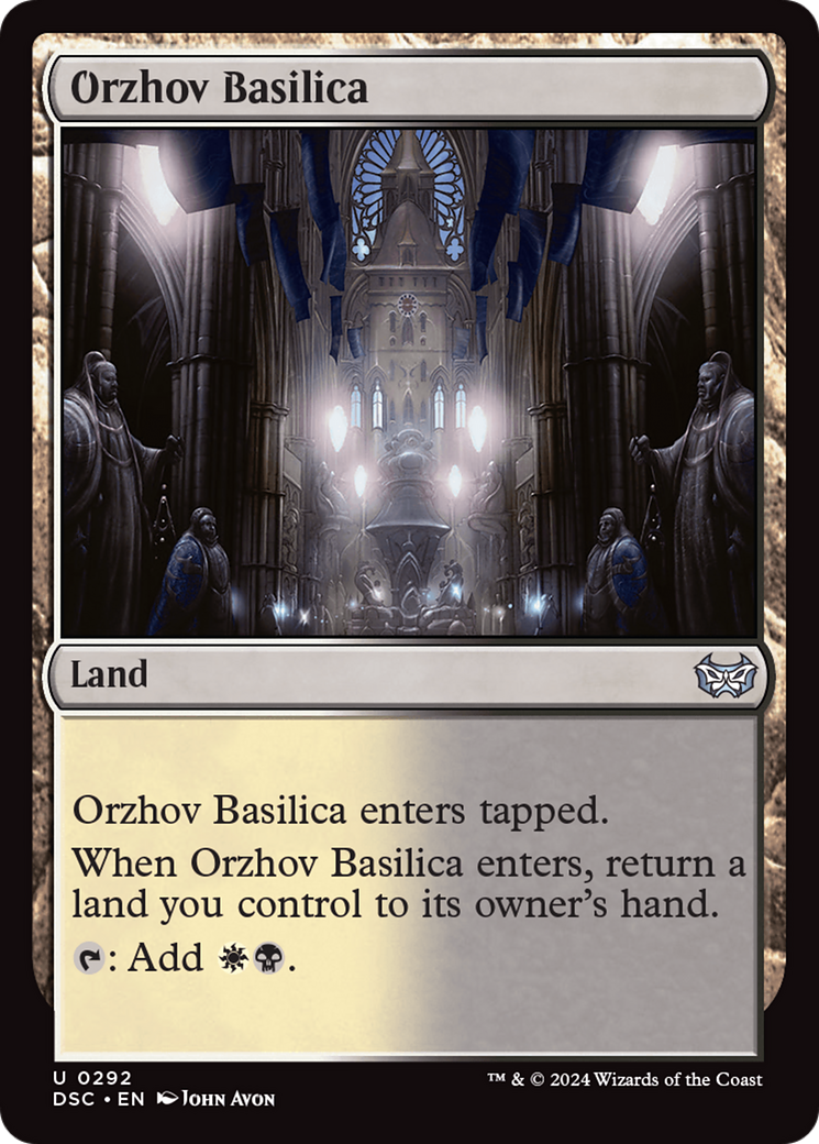 Orzhov Basilica [Duskmourn: House of Horror Commander] | Fandemonia Ltd