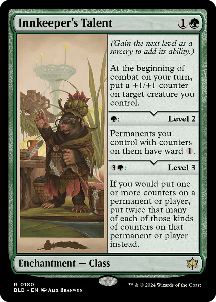 Innkeeper's Talent [Bloomburrow] | Fandemonia Ltd