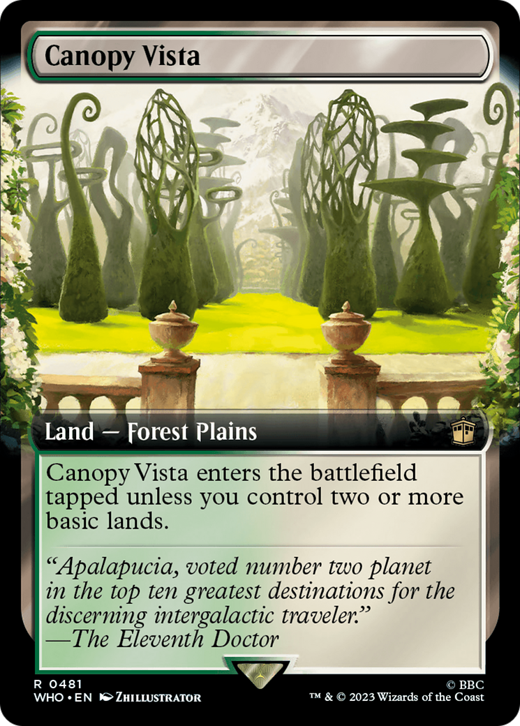 Canopy Vista (Extended Art) [Doctor Who] | Fandemonia Ltd