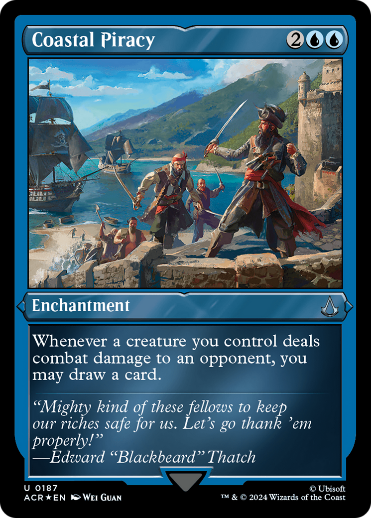 Coastal Piracy (Foil Etched) [Assassin's Creed] | Fandemonia Ltd