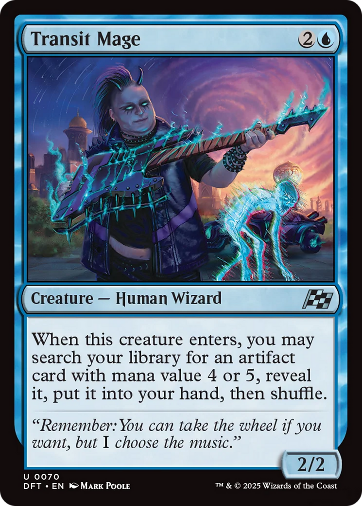 Transit Mage [Aetherdrift] | Fandemonia Ltd