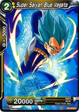 Super Saiyan Blue Vegeta (BT7-076) [Assault of the Saiyans] | Fandemonia Ltd