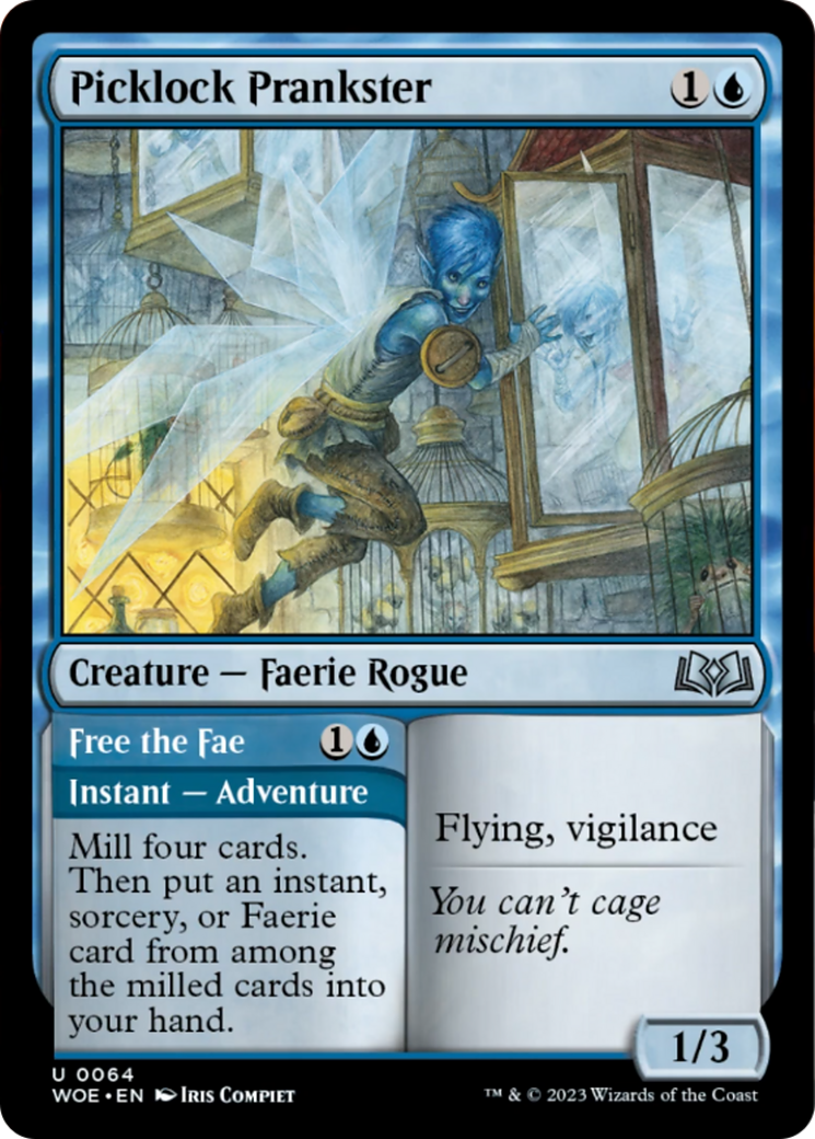 Picklock Prankster [Wilds of Eldraine] | Fandemonia Ltd