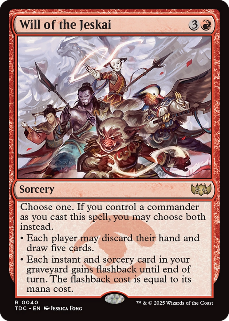 Will of the Jeskai [Tarkir: Dragonstorm Commander] | Fandemonia Ltd