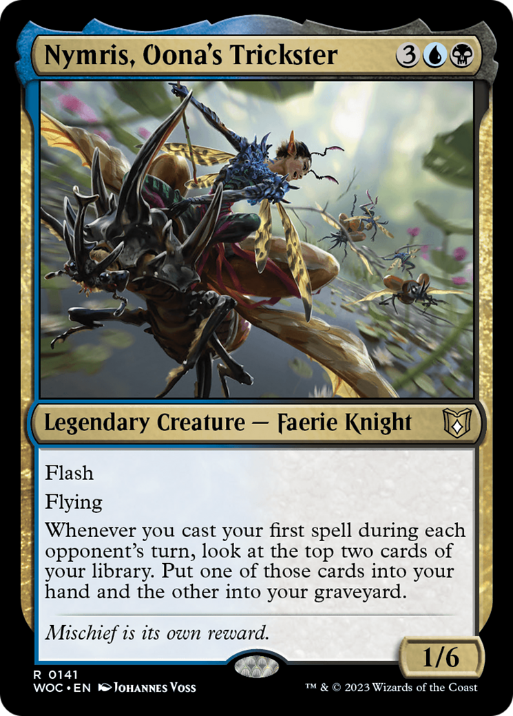Nymris, Oona's Trickster [Wilds of Eldraine Commander] | Fandemonia Ltd