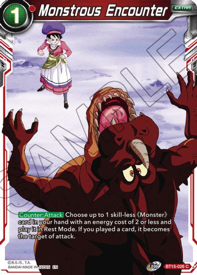 Monstrous Encounter (BT15-026) [Saiyan Showdown] | Fandemonia Ltd