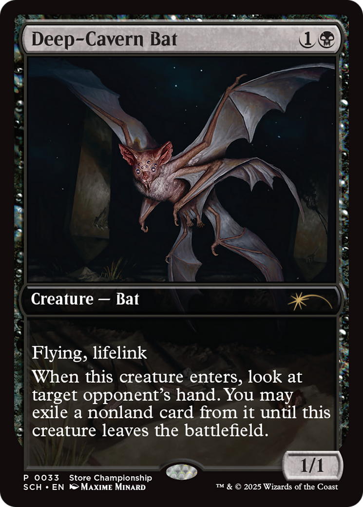 Deep-Cavern Bat [Store Championships 2025] | Fandemonia Ltd