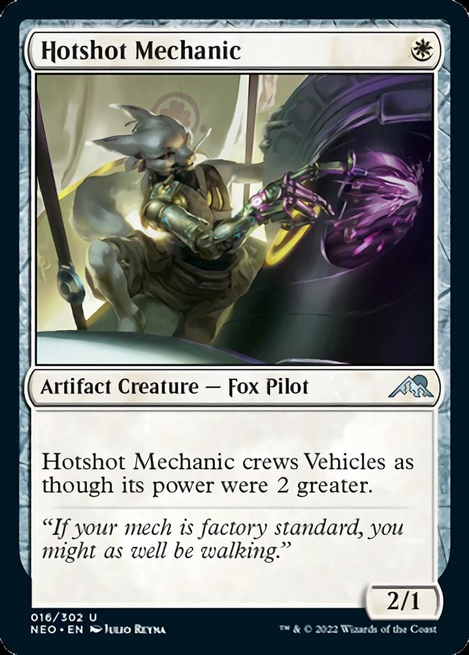 Hotshot Mechanic [Kamigawa: Neon Dynasty] | Fandemonia Ltd