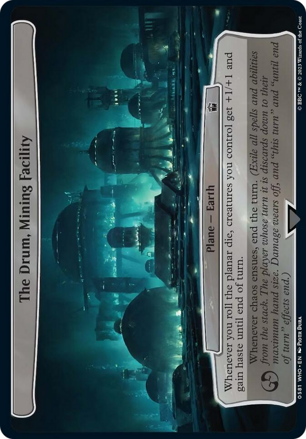 The Drum, Mining Facility [Doctor Who] | Fandemonia Ltd