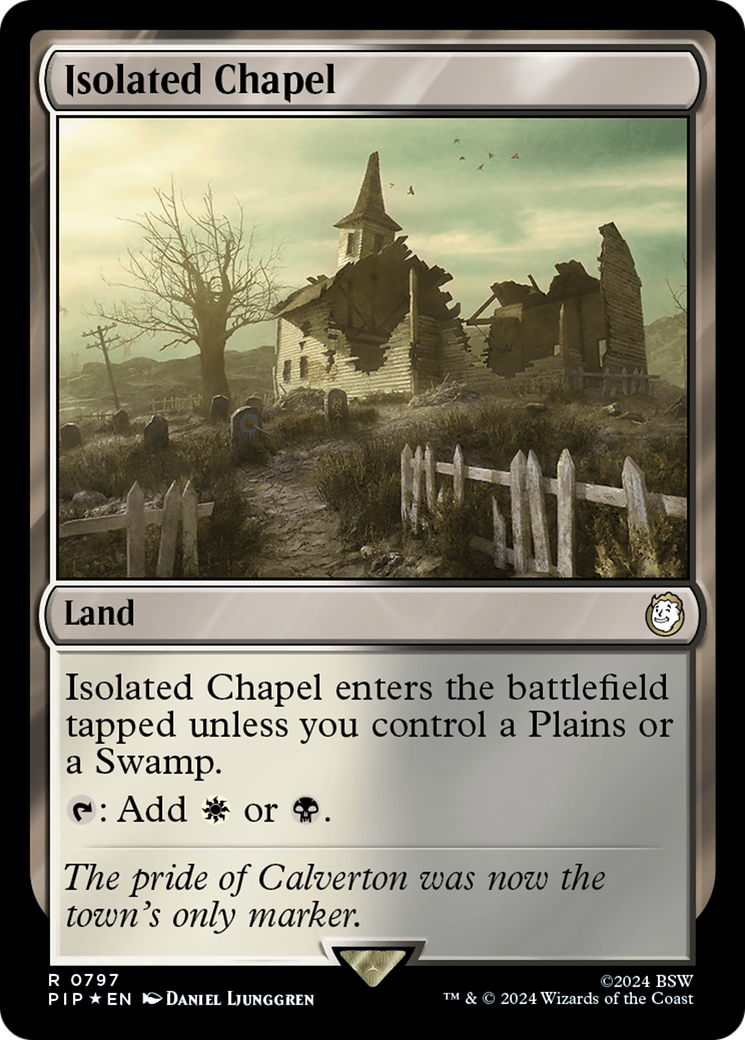 Isolated Chapel (Surge Foil) [Fallout] | Fandemonia Ltd