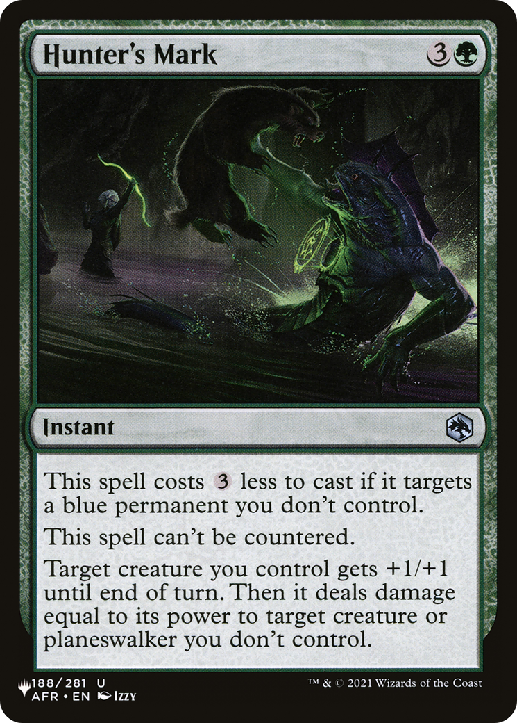 Hunter's Mark [The List] | Fandemonia Ltd