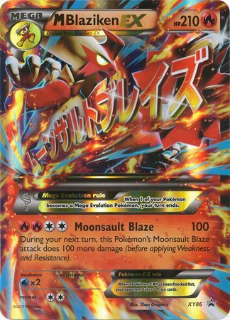 M Blaziken EX (XY86) (Jumbo Card) [XY: Black Star Promos] | Fandemonia Ltd