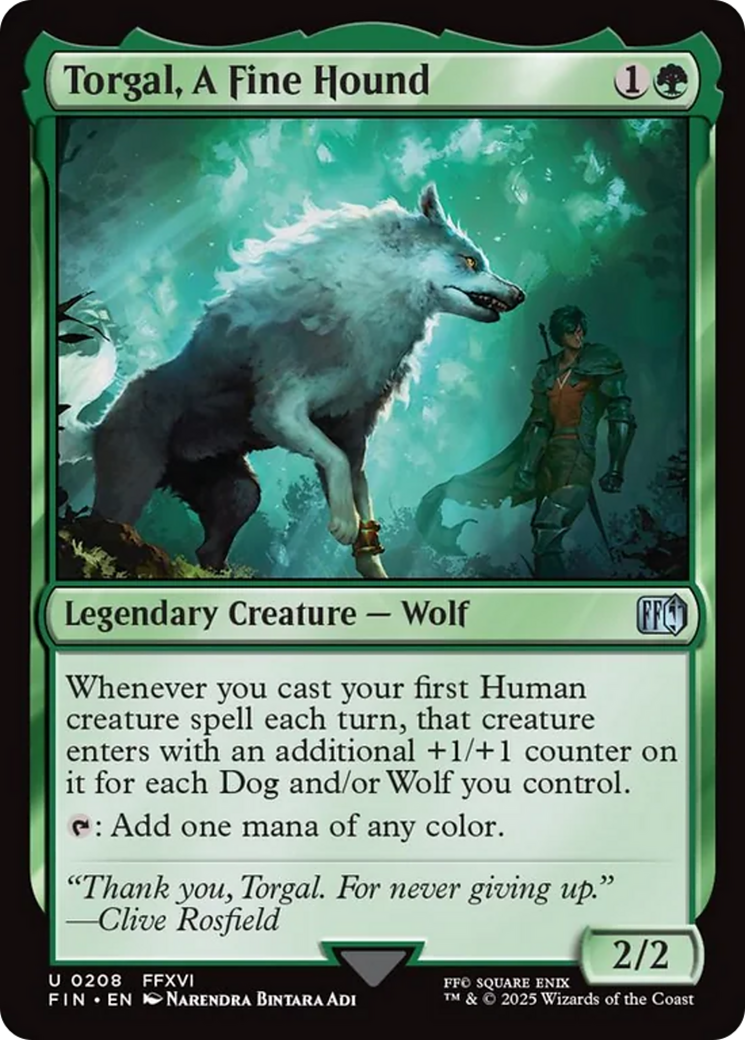 Torgal, A Fine Hound [FINAL FANTASY] | Fandemonia Ltd
