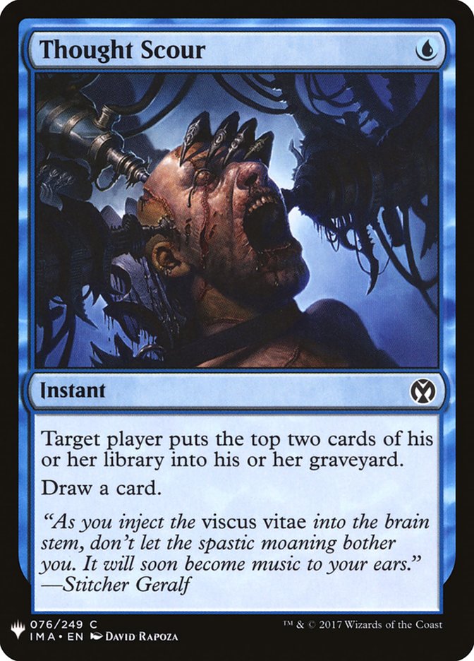 Thought Scour [Mystery Booster] | Fandemonia Ltd