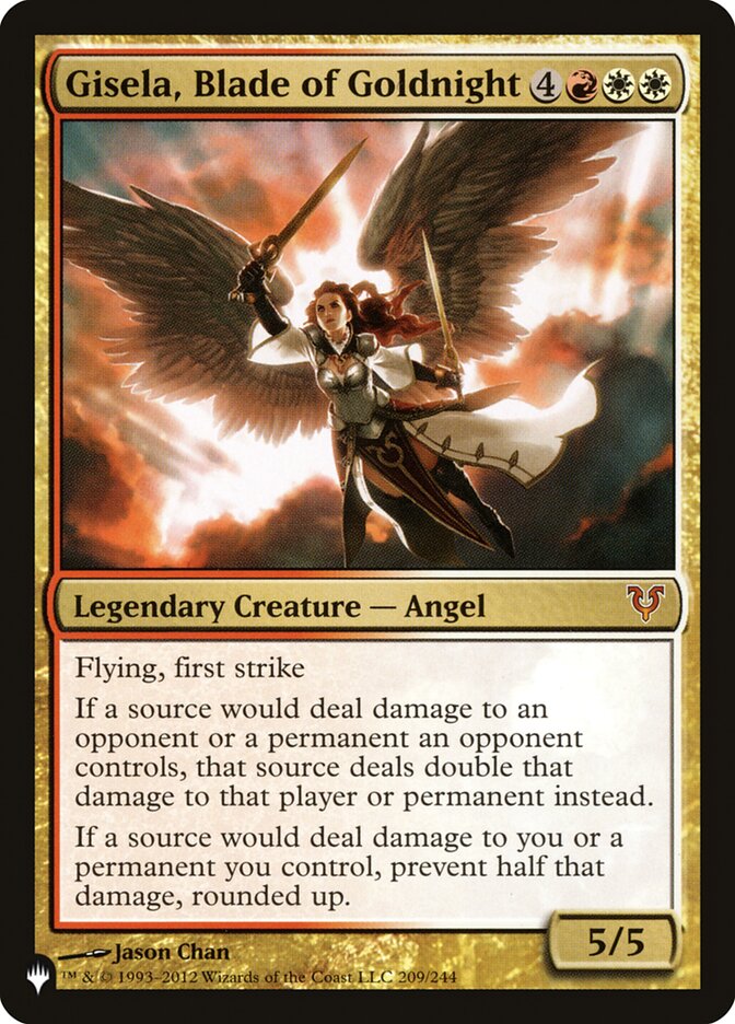 Gisela, Blade of Goldnight [The List] | Fandemonia Ltd