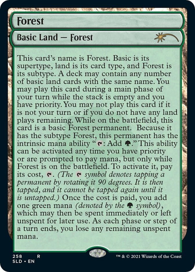 Forest (258) [Secret Lair Drop Series] | Fandemonia Ltd