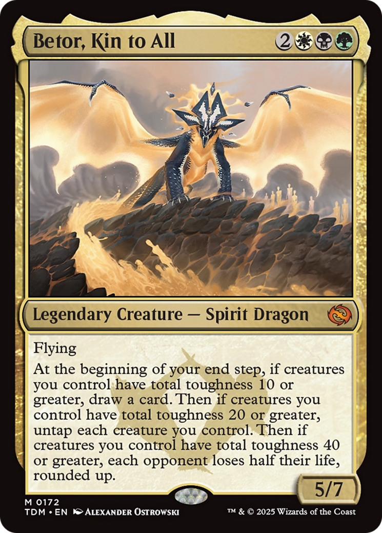 Betor, Kin to All [Tarkir: Dragonstorm] | Fandemonia Ltd