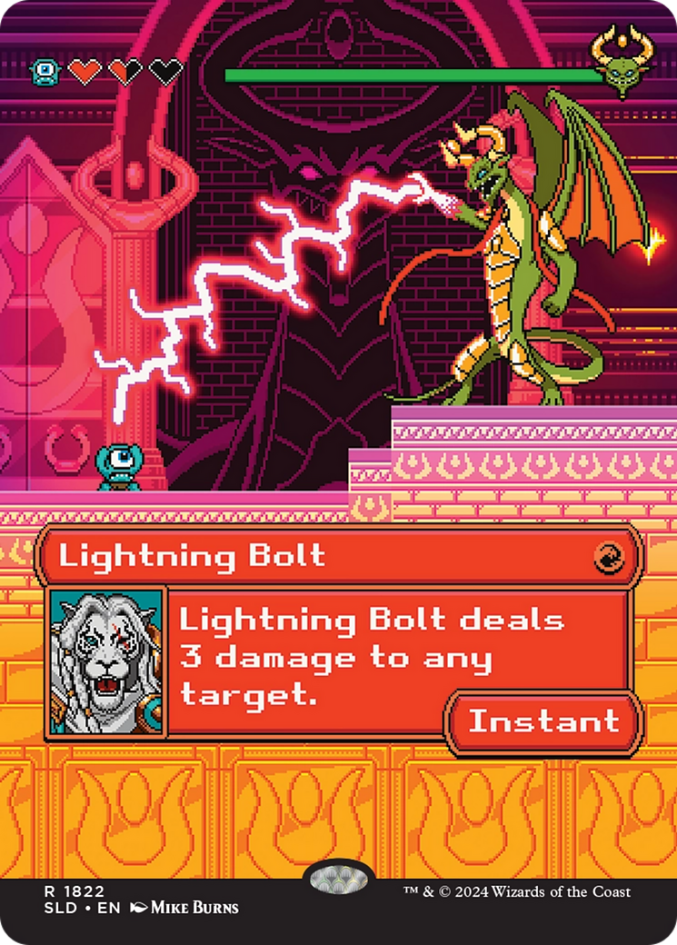 Lightning Bolt (1822) (Rainbow Foil) [Secret Lair Drop Series] | Fandemonia Ltd