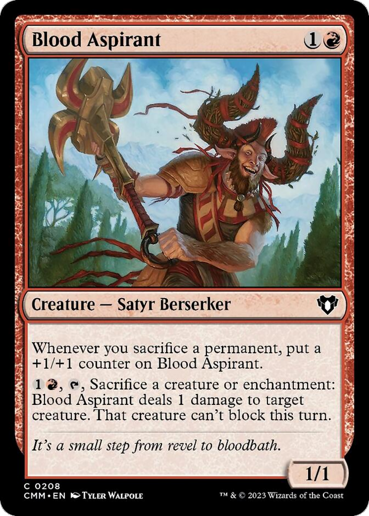 Blood Aspirant [Commander Masters] | Fandemonia Ltd