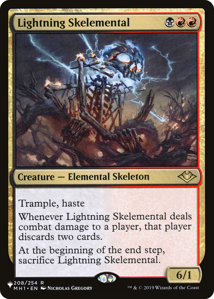 Lightning Skelemental [The List] | Fandemonia Ltd