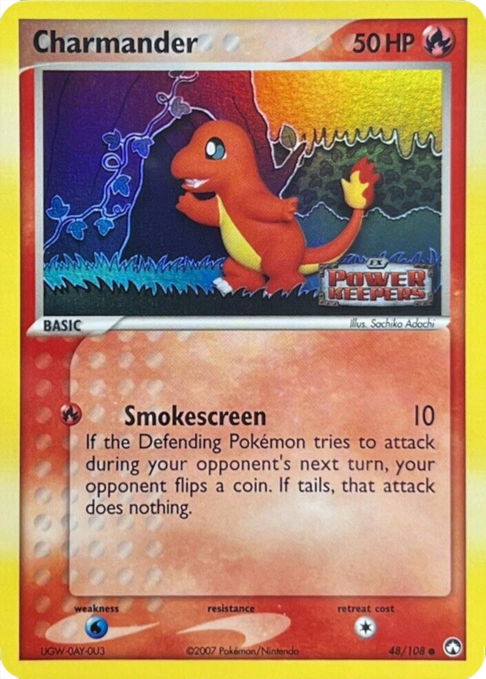 Charmander (48/108) (Stamped) [EX: Power Keepers] | Fandemonia Ltd