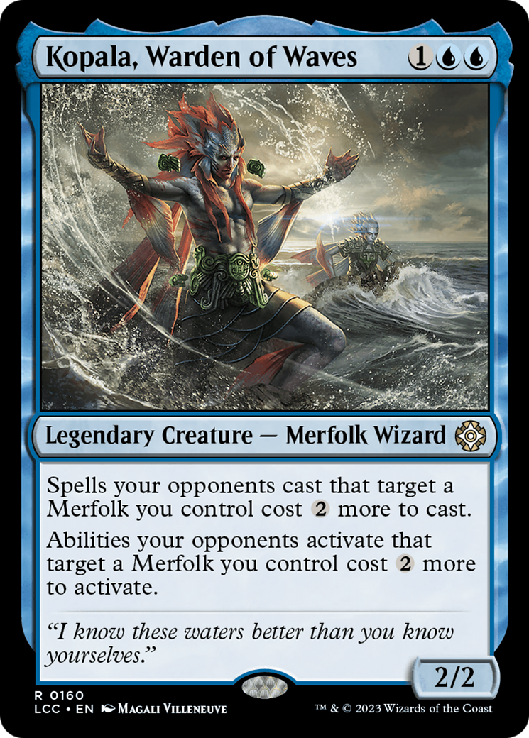 Kopala, Warden of Waves [The Lost Caverns of Ixalan Commander] | Fandemonia Ltd