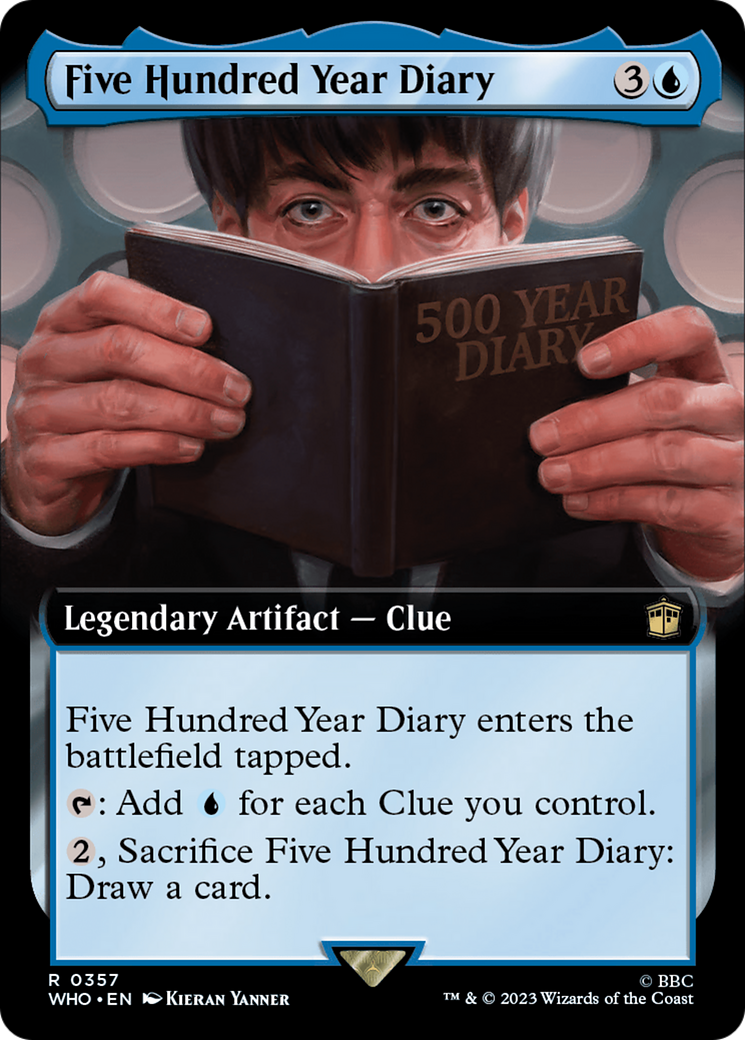 Five Hundred Year Diary (Extended Art) [Doctor Who] | Fandemonia Ltd