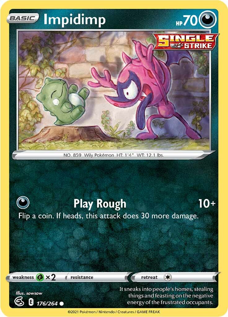 Impidimp (176/264) [Sword & Shield: Fusion Strike] | Fandemonia Ltd