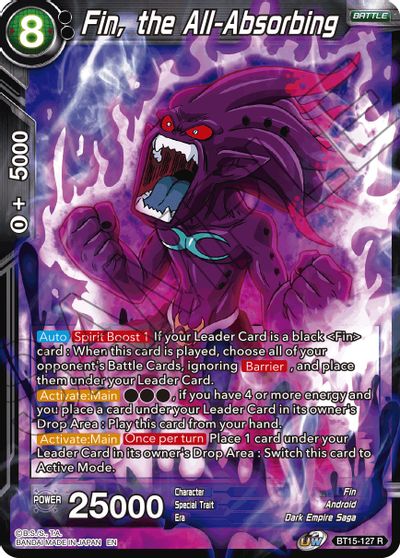 Fin, the All-Absorbing (BT15-127) [Saiyan Showdown] | Fandemonia Ltd