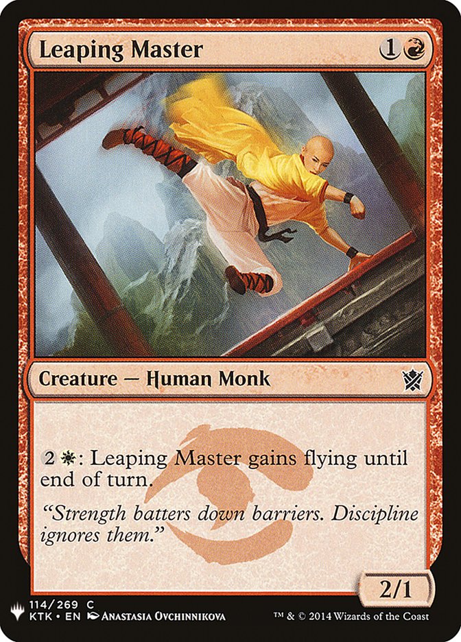 Leaping Master [Mystery Booster] | Fandemonia Ltd