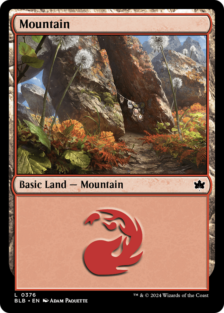 Mountain (0376) [Bloomburrow] | Fandemonia Ltd