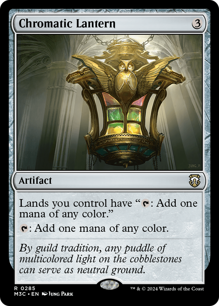 Chromatic Lantern (Ripple Foil) [Modern Horizons 3 Commander] | Fandemonia Ltd