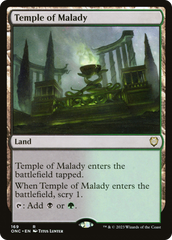 Temple of Malady [Phyrexia: All Will Be One Commander] | Fandemonia Ltd