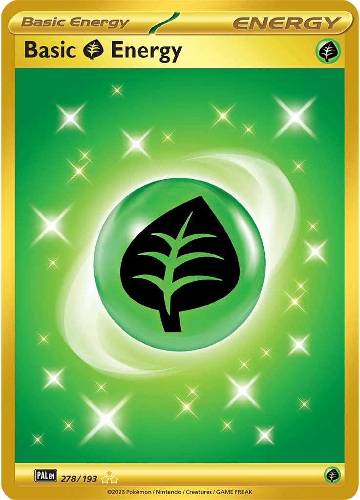 Basic Grass Energy (278/193) [Scarlet & Violet: Paldea Evolved] | Fandemonia Ltd