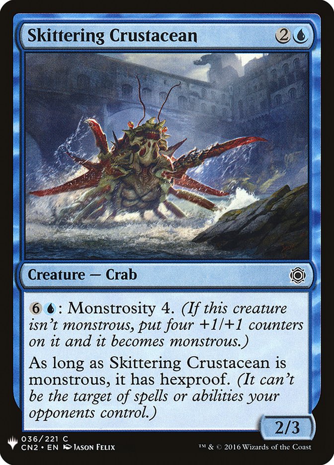 Skittering Crustacean [Mystery Booster] | Fandemonia Ltd