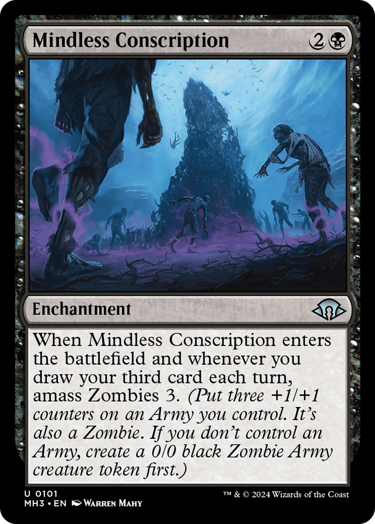 Mindless Conscription [Modern Horizons 3] | Fandemonia Ltd