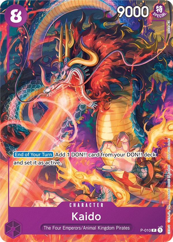 Kaido (Tournament Pack Vol. 1) [One Piece Promotion Cards] | Fandemonia Ltd