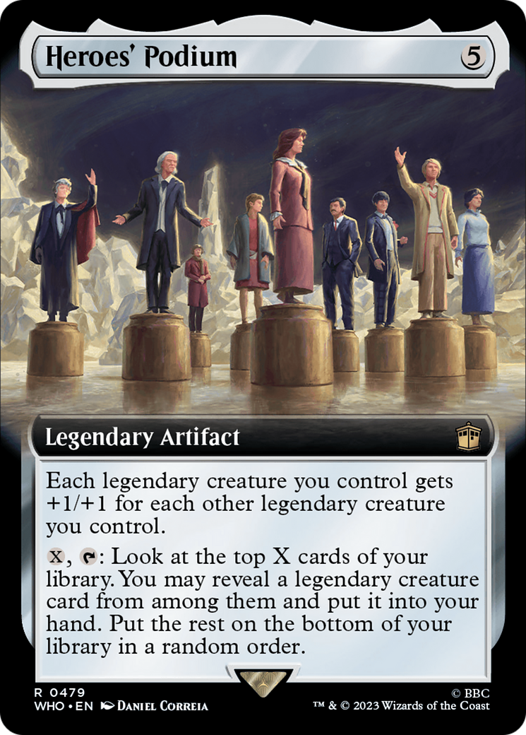 Heroes' Podium (Extended Art) [Doctor Who] | Fandemonia Ltd