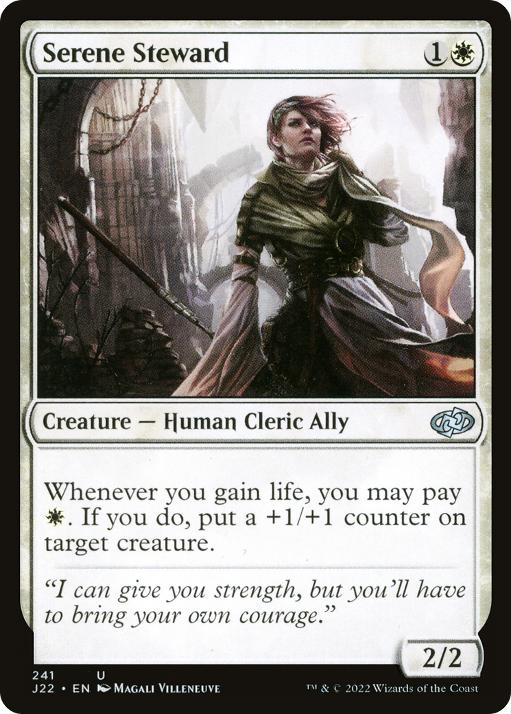 Serene Steward [Jumpstart 2022] | Fandemonia Ltd