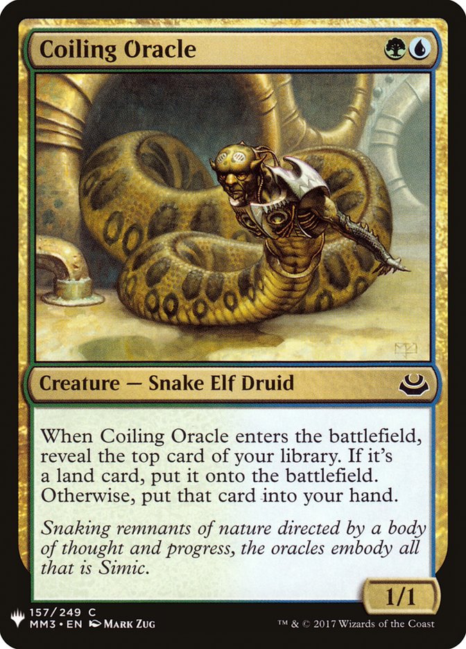 Coiling Oracle [Mystery Booster] | Fandemonia Ltd