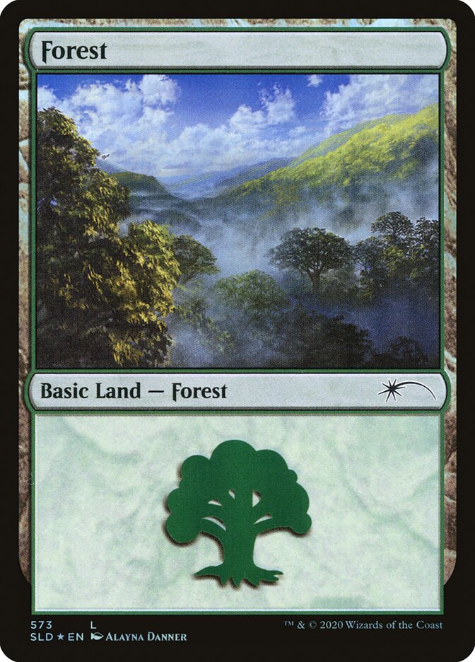 Forest (Lands) (573) [Secret Lair Drop Promos] | Fandemonia Ltd
