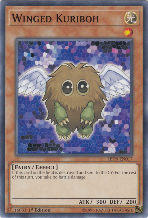 Winged Kuriboh [LED6-EN017] Common | Fandemonia Ltd