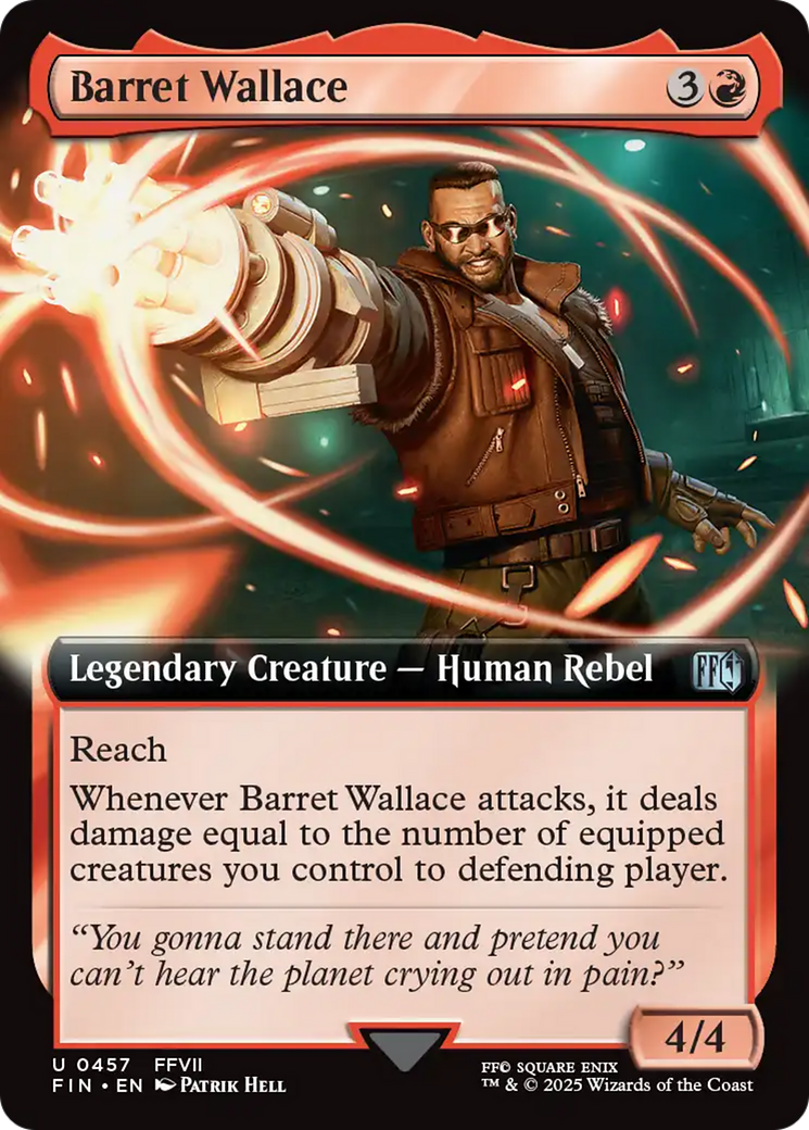 Barret Wallace (Extended Art) [FINAL FANTASY] | Fandemonia Ltd