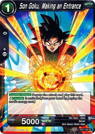 Son Goku, Making an Entrance (BT7-100) [Assault of the Saiyans] | Fandemonia Ltd