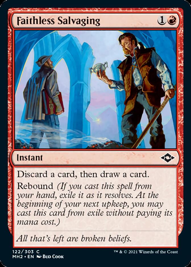 Faithless Salvaging [Modern Horizons 2] | Fandemonia Ltd