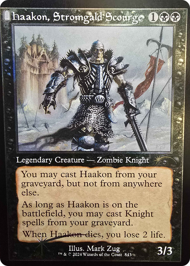 Haakon, Stromgald Scourge (Retro Frame) [Secret Lair Drop Series] | Fandemonia Ltd