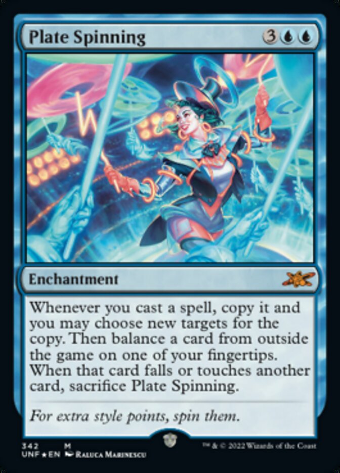 Plate Spinning (Galaxy Foil) [Unfinity] | Fandemonia Ltd