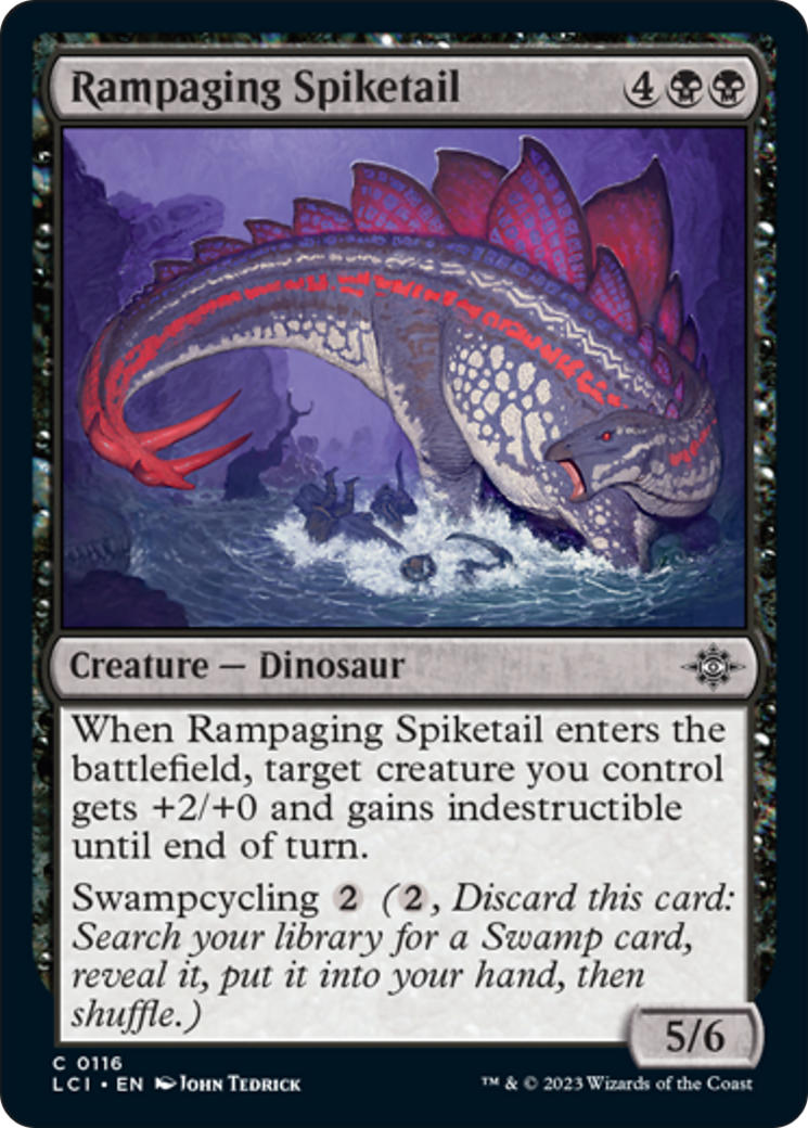 Rampaging Spiketail [The Lost Caverns of Ixalan] | Fandemonia Ltd
