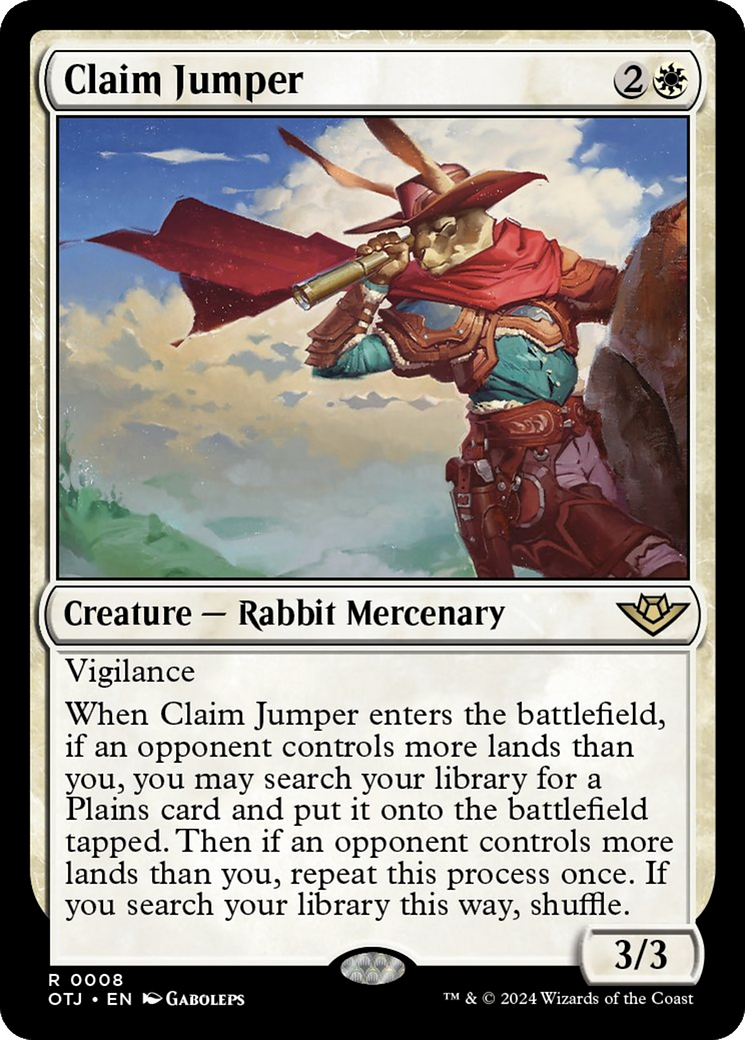 Claim Jumper [Outlaws of Thunder Junction] | Fandemonia Ltd